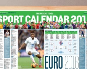 Free Times 2016 Sports Calendar