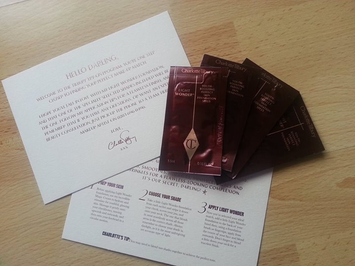 charlotte tilbury samples