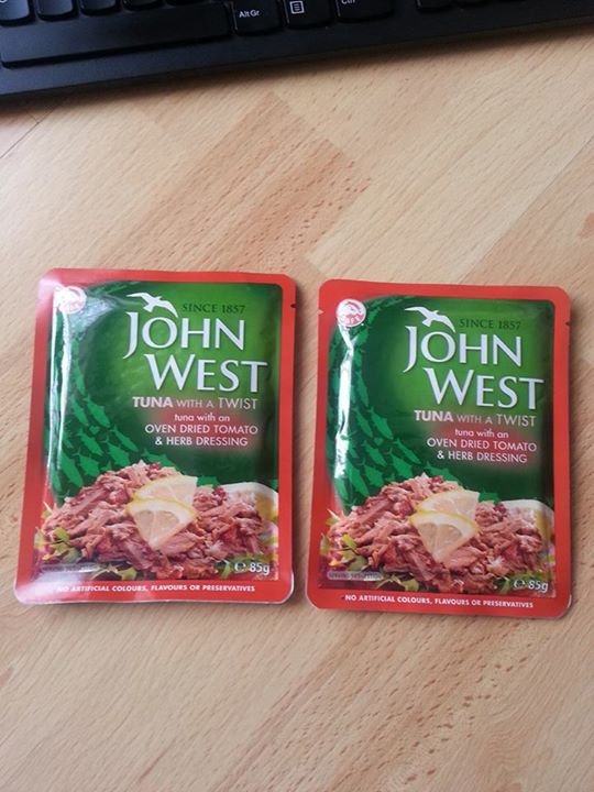 john west tuna with a twist