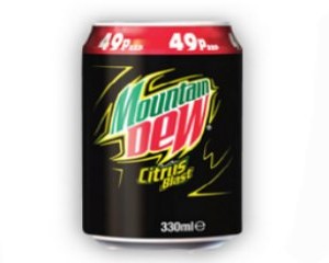 Free Can of Mountain Dew