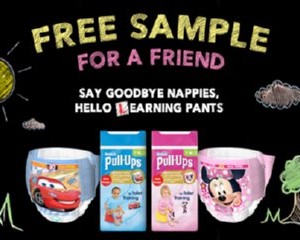 Free Huggies Pull-Ups