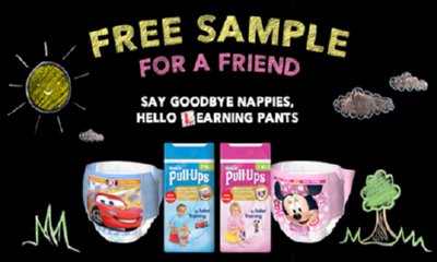 Free Huggies Pull-Ups