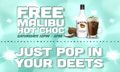 Free Malibu Hot Choc Drink