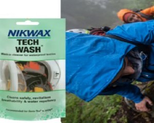 Free Sachet of Nikwax Tech Wash