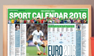Free Times 2016 Sports Calendar