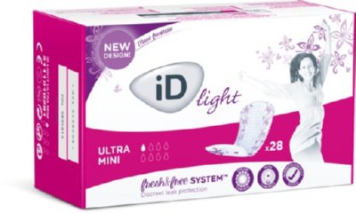 Free iD Light Ultra Mini Pantyliners